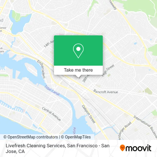 Mapa de Livefresh Cleaning Services