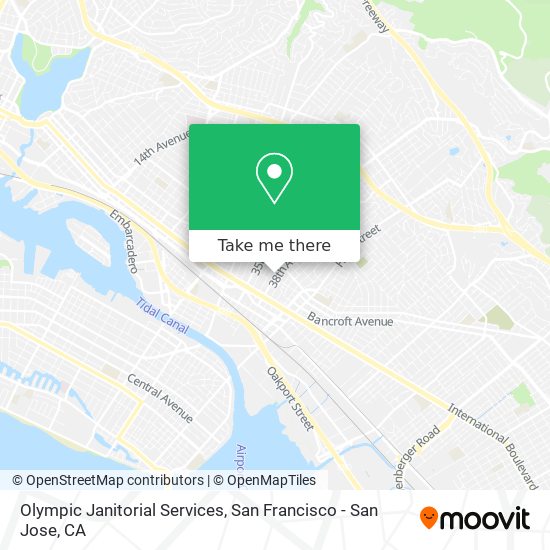 Olympic Janitorial Services map