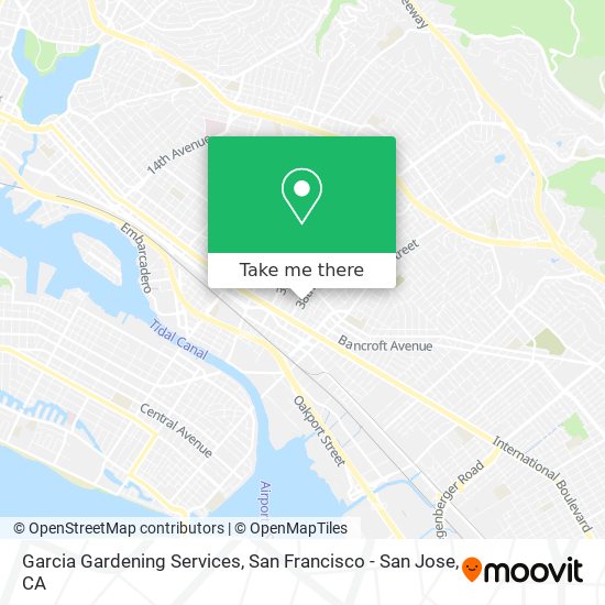 Garcia Gardening Services map