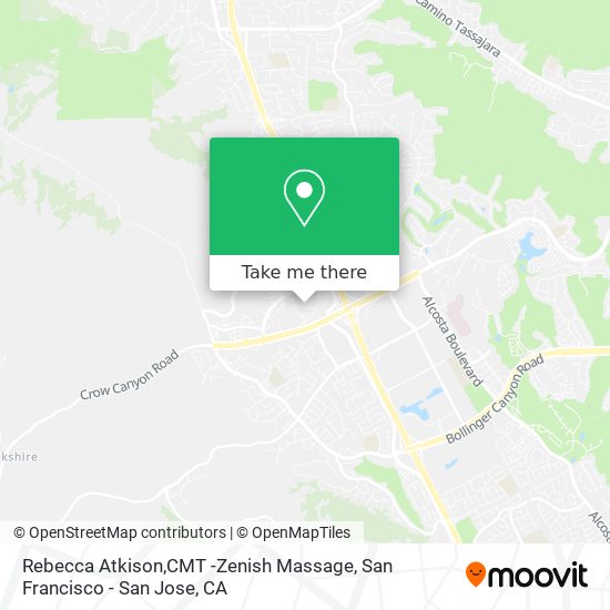 Mapa de Rebecca Atkison,CMT -Zenish Massage