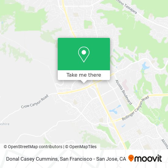 Mapa de Donal Casey Cummins