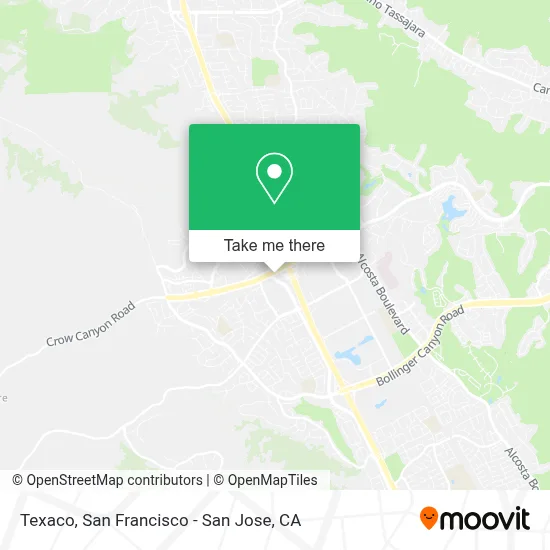 TEXACO map