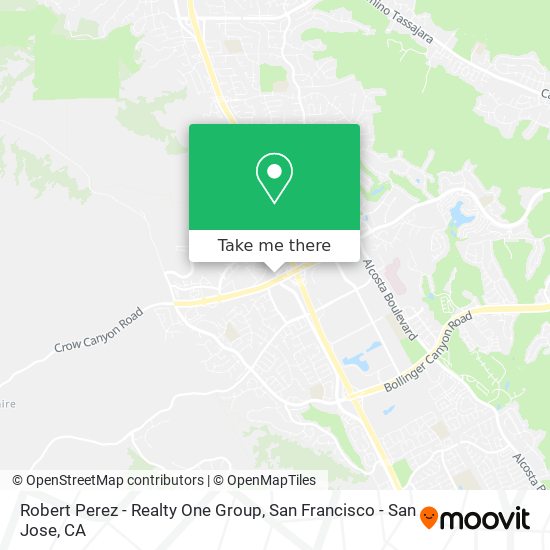 Robert Perez - Realty One Group map