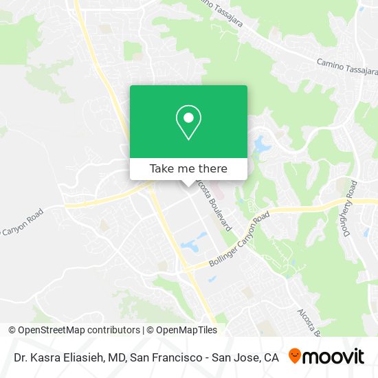 Mapa de Dr. Kasra Eliasieh, MD