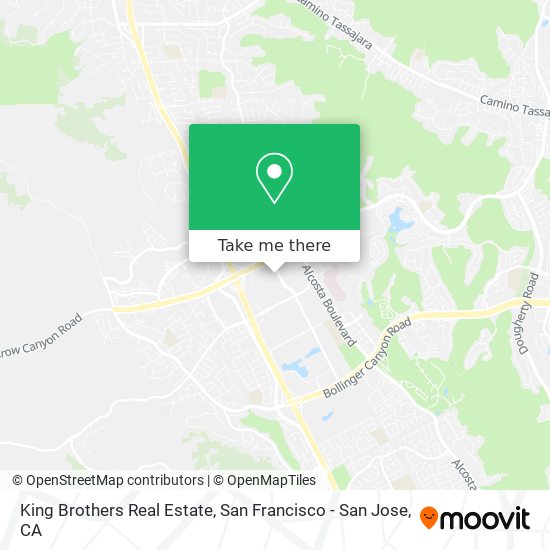 King Brothers Real Estate map