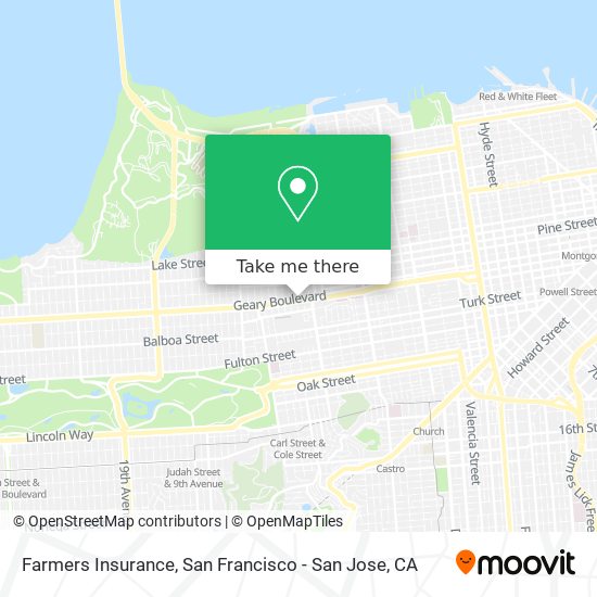 Farmers Insurance map