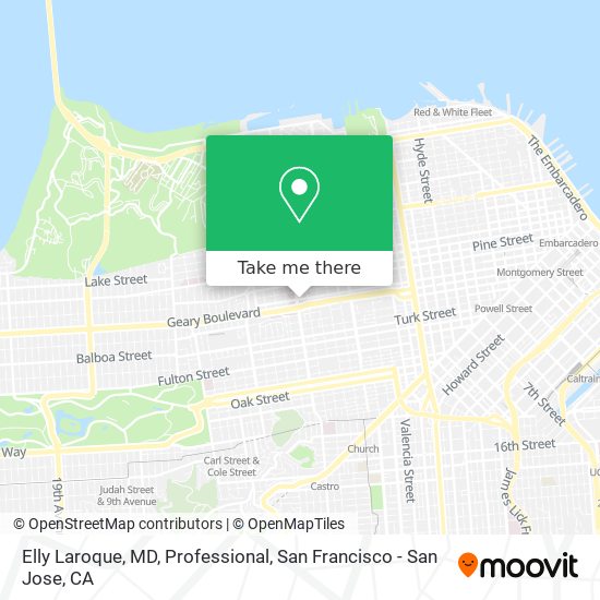 Elly Laroque, MD, Professional map
