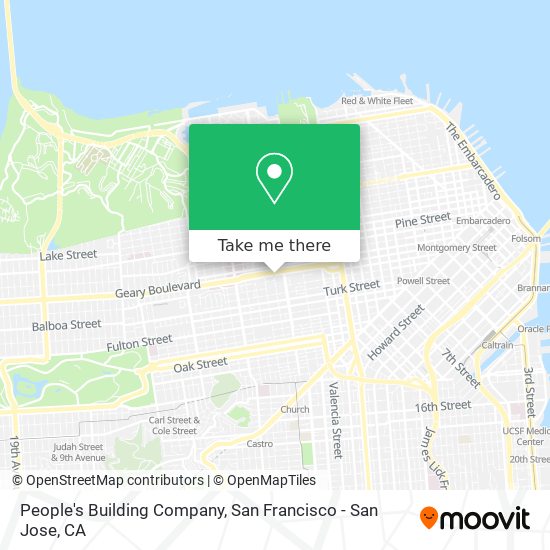 People's Building Company map