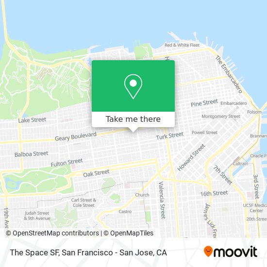 The Space SF map