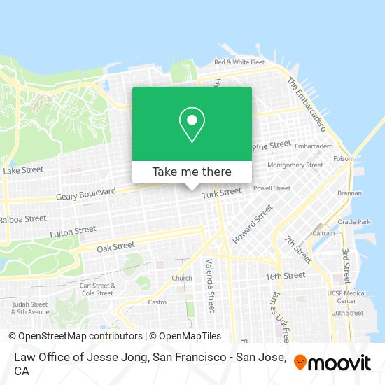 Mapa de Law Office of Jesse Jong