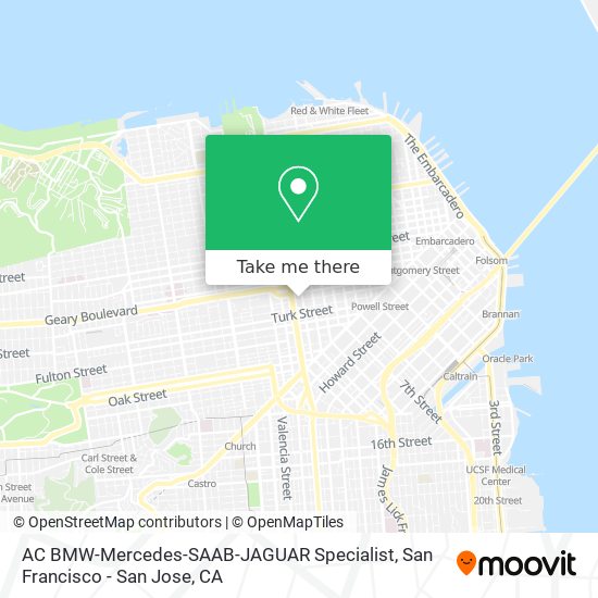 AC BMW-Mercedes-SAAB-JAGUAR Specialist map