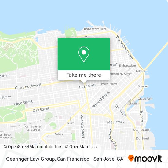 Gearinger Law Group map