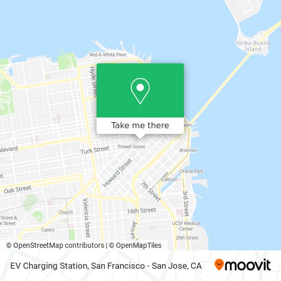 Mapa de EV Charging Station