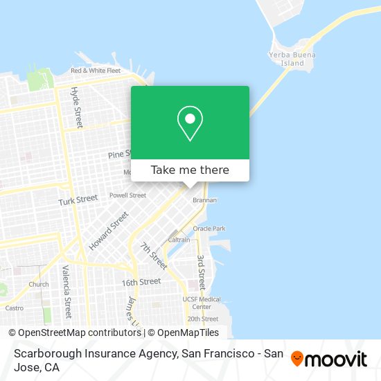 Mapa de Scarborough Insurance Agency