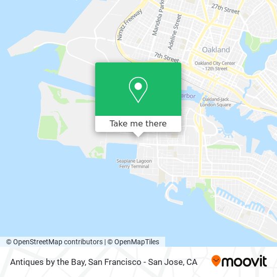 Antiques by the Bay map