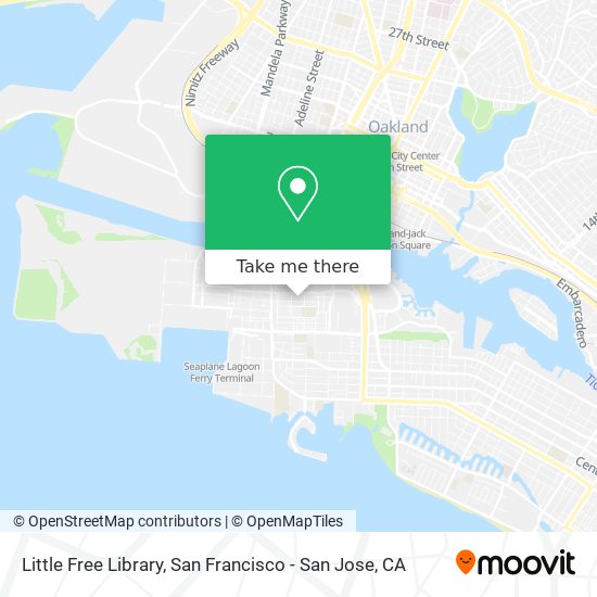 Little Free Library map