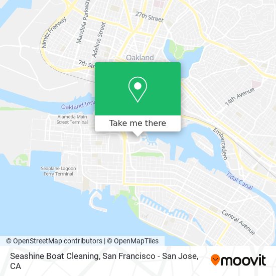 Mapa de Seashine Boat Cleaning