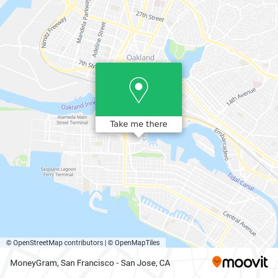 MoneyGram map