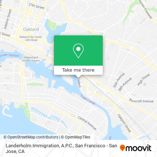 Mapa de Landerholm Immigration, A.P.C.