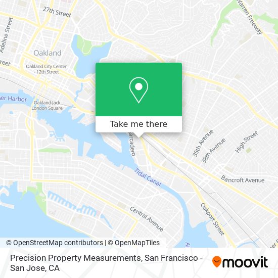 Precision Property Measurements map