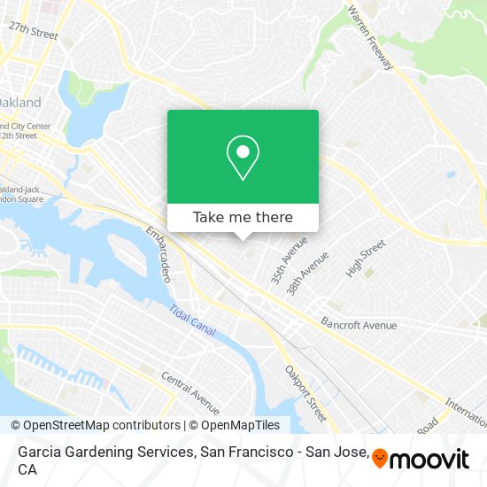 Garcia Gardening Services map