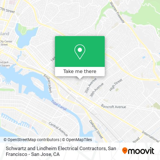 Mapa de Schwartz and Lindheim Electrical Contractors