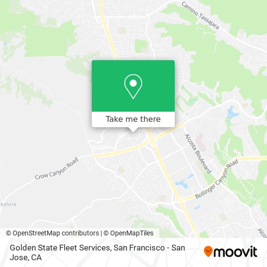 Golden State Fleet Services map