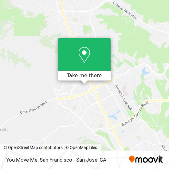 You Move Me map