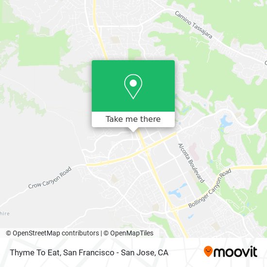 Thyme To Eat map