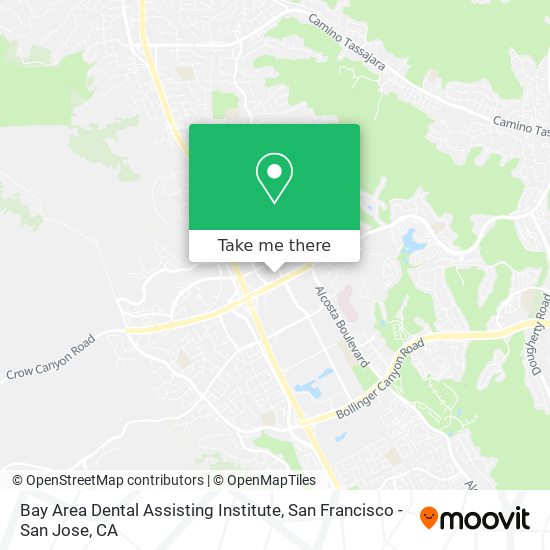 Mapa de Bay Area Dental Assisting Institute