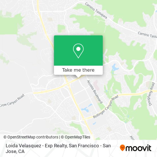 Loida Velasquez - Exp Realty map