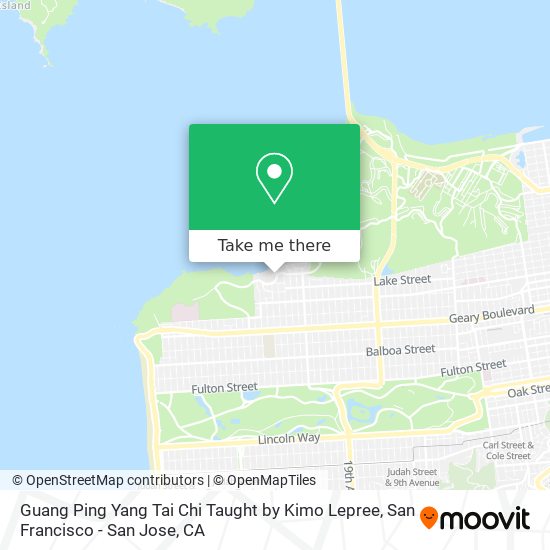 Mapa de Guang Ping Yang Tai Chi Taught by Kimo Lepree