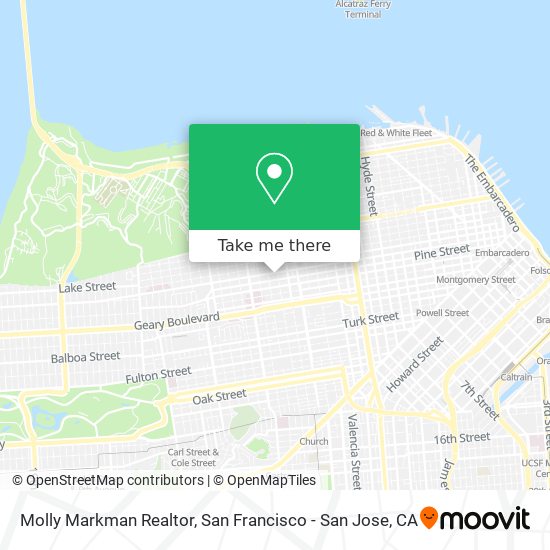 Mapa de Molly Markman Realtor