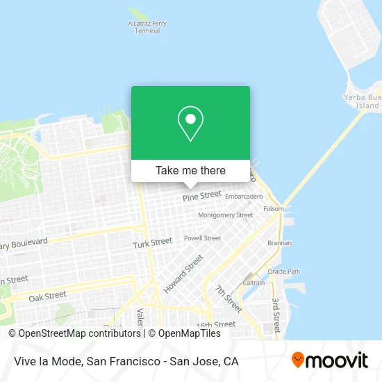 Mapa de Vive la Mode