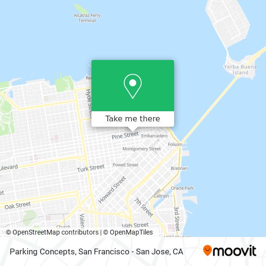 Parking Concepts map