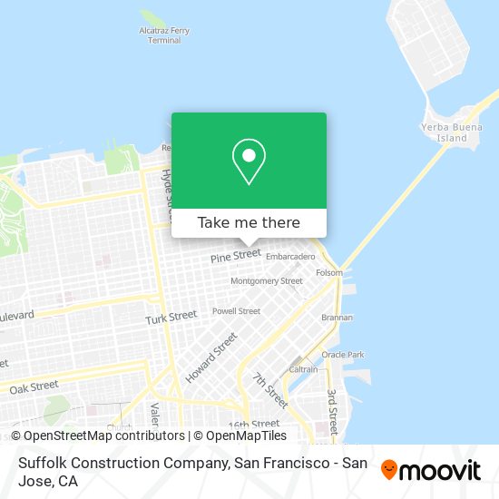 Mapa de Suffolk Construction Company