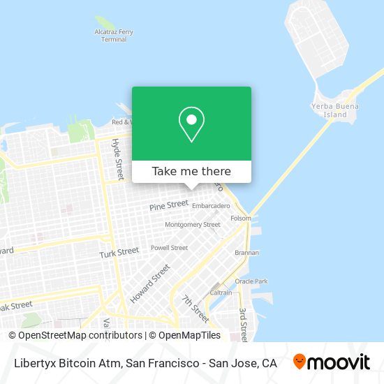 Libertyx Bitcoin Atm map