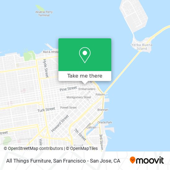 All Things Furniture map