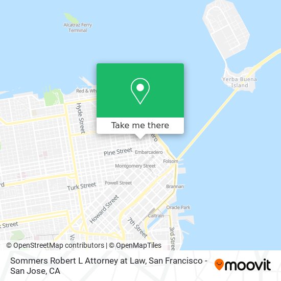 Mapa de Sommers Robert L Attorney at Law