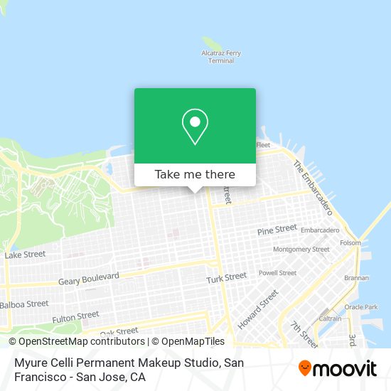 Mapa de Myure Celli Permanent Makeup Studio