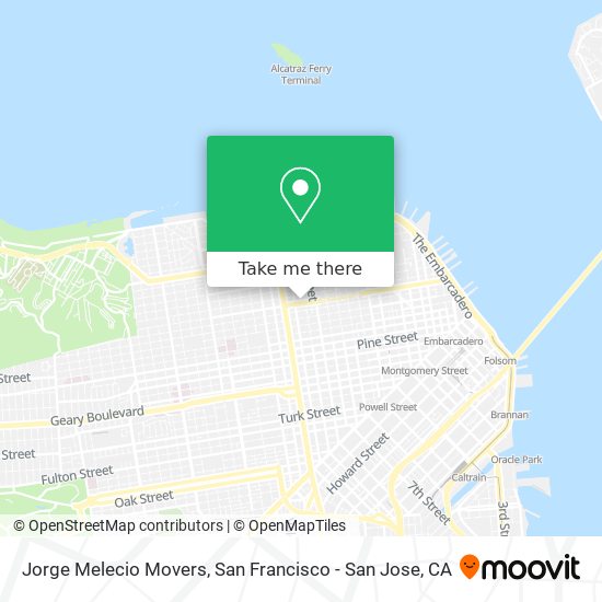 Mapa de Jorge Melecio Movers