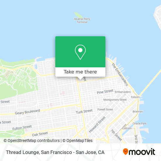 Thread Lounge map