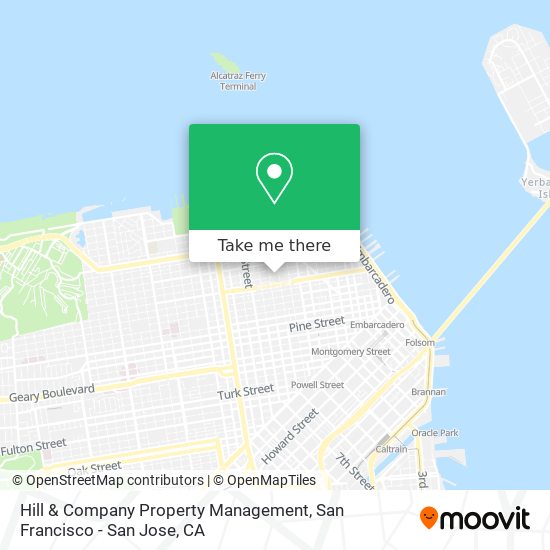 Mapa de Hill & Company Property Management