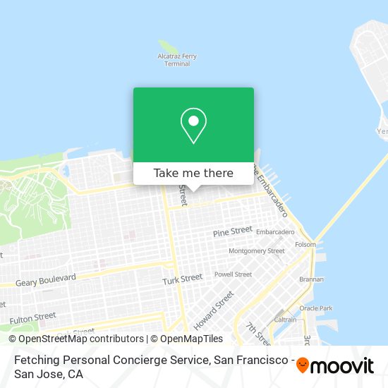 Mapa de Fetching Personal Concierge Service