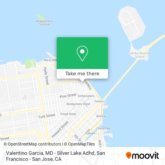 Mapa de Valentino Garcia, MD - Silver Lake Adhd