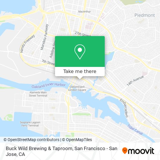 Mapa de Buck Wild Brewing & Taproom