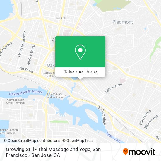 Mapa de Growing Still - Thai Massage and Yoga