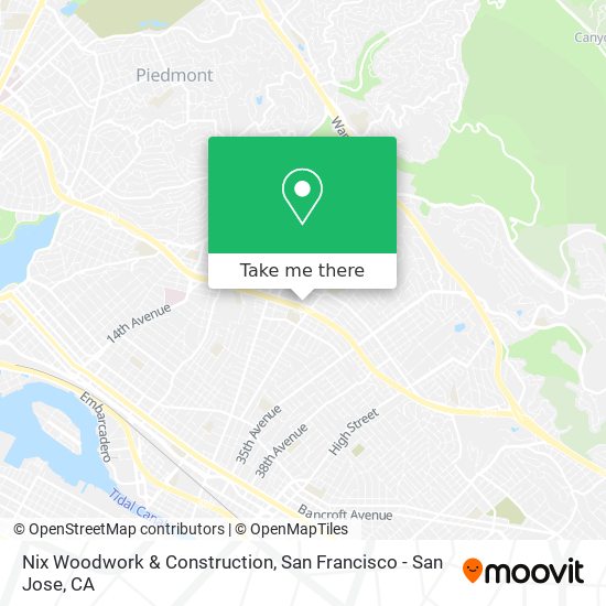 Nix Woodwork & Construction map