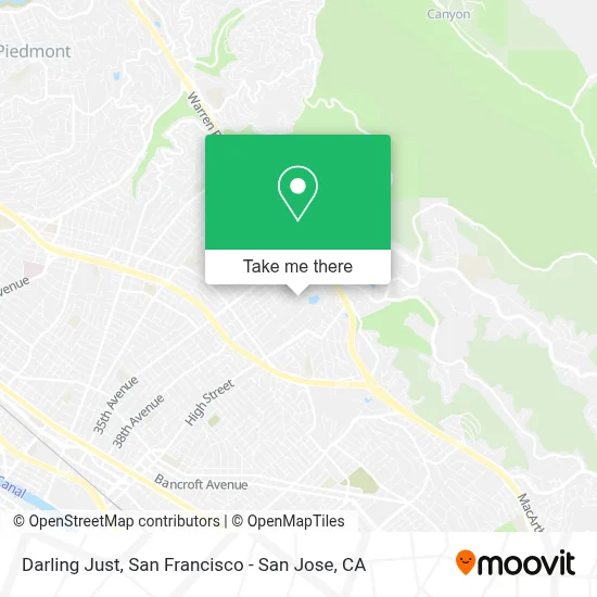 Darling Just map