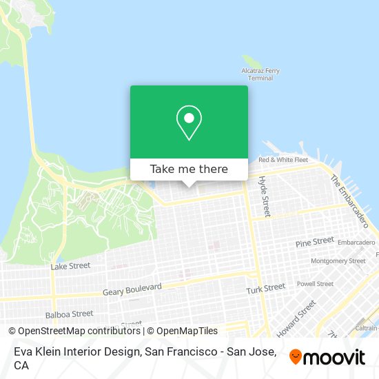 Eva Klein Interior Design map